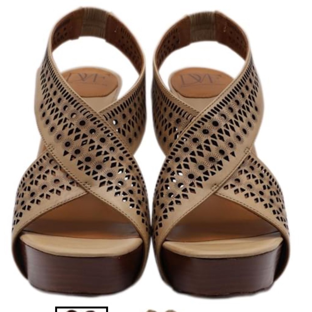 NWF DVF Zia High Platform Heels Size 6M